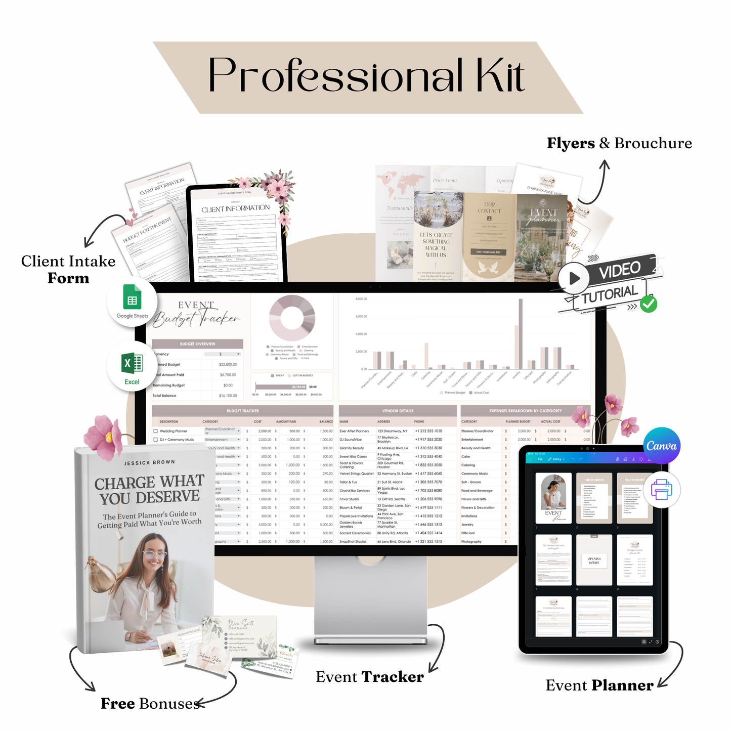 Professional Kit for Event Planners