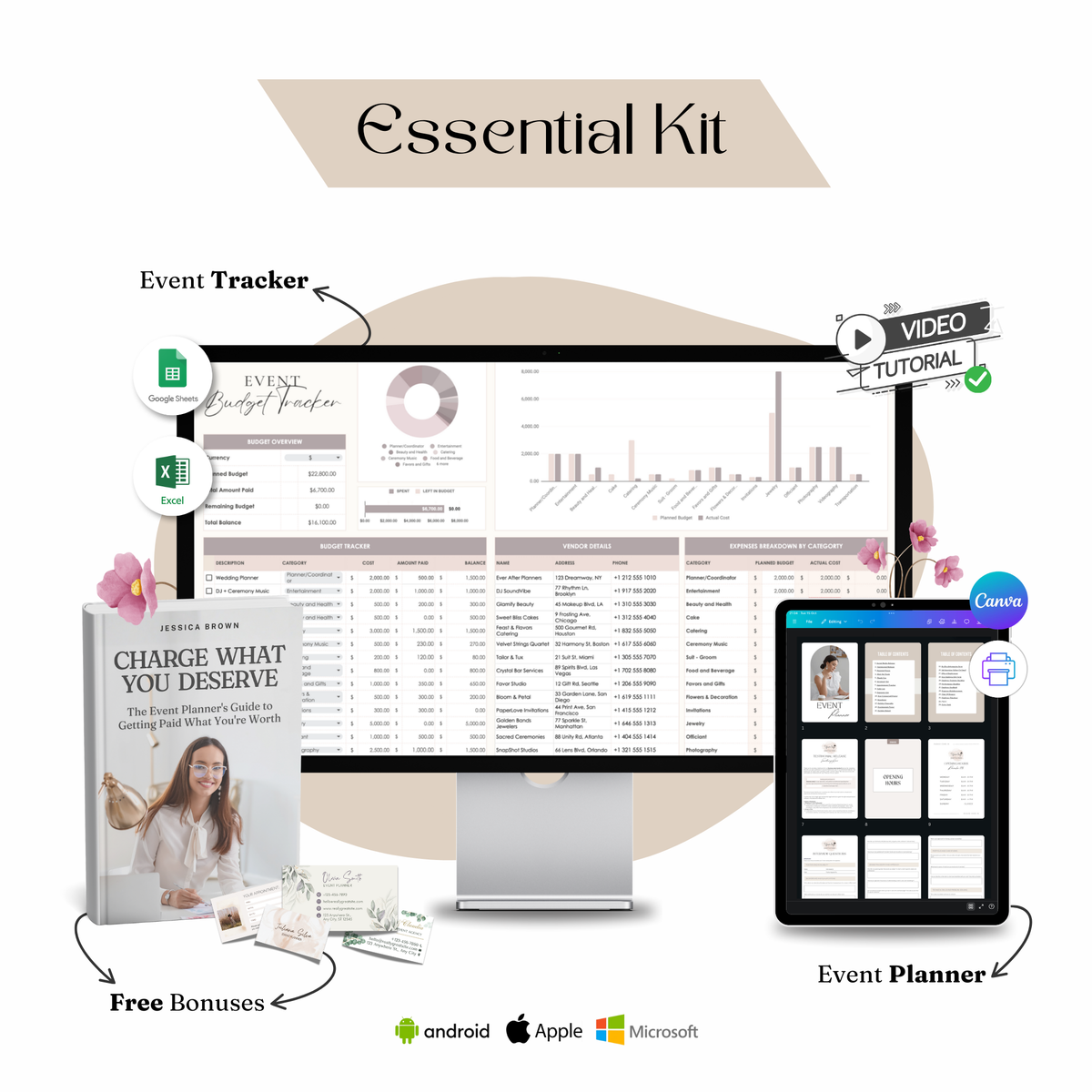 Essential Kit for Event Planners